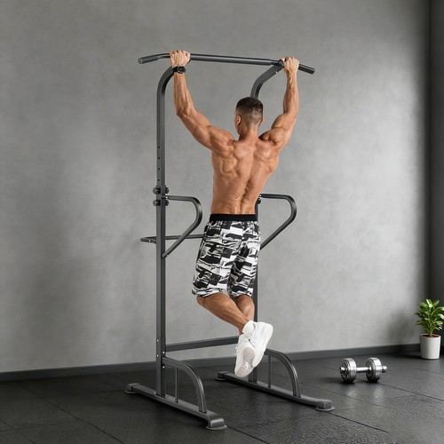 Power tower dip - power, pull