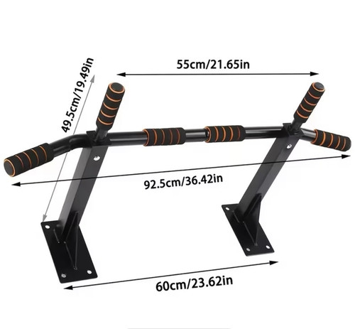 Wall mounted steel - mounted, multi-grip