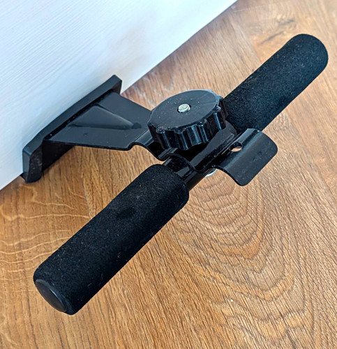 Adjustable door sit bar - door,