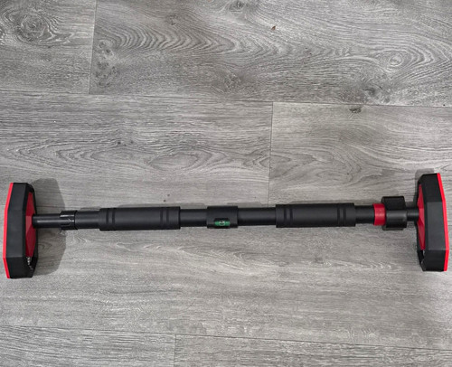 Adjustable door pull bar - door,
